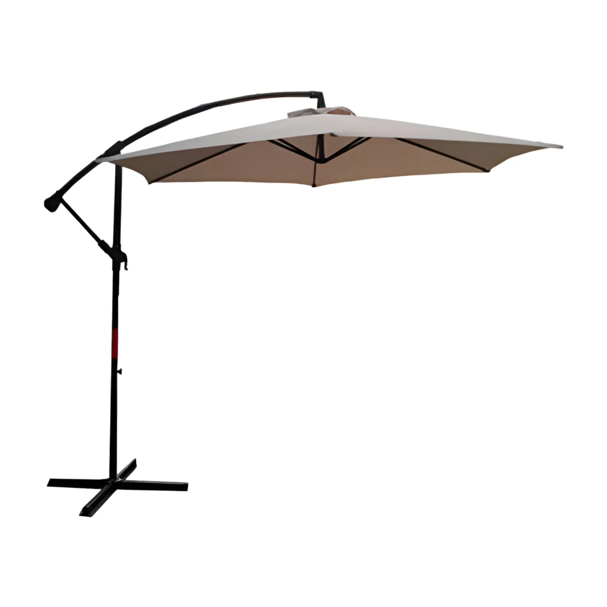3m Double Top Design Offset Cantilever Outdoor Umbrella With Base