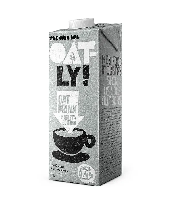 Oatly The Original Oat Drink Barista Edition - 6 x 1L