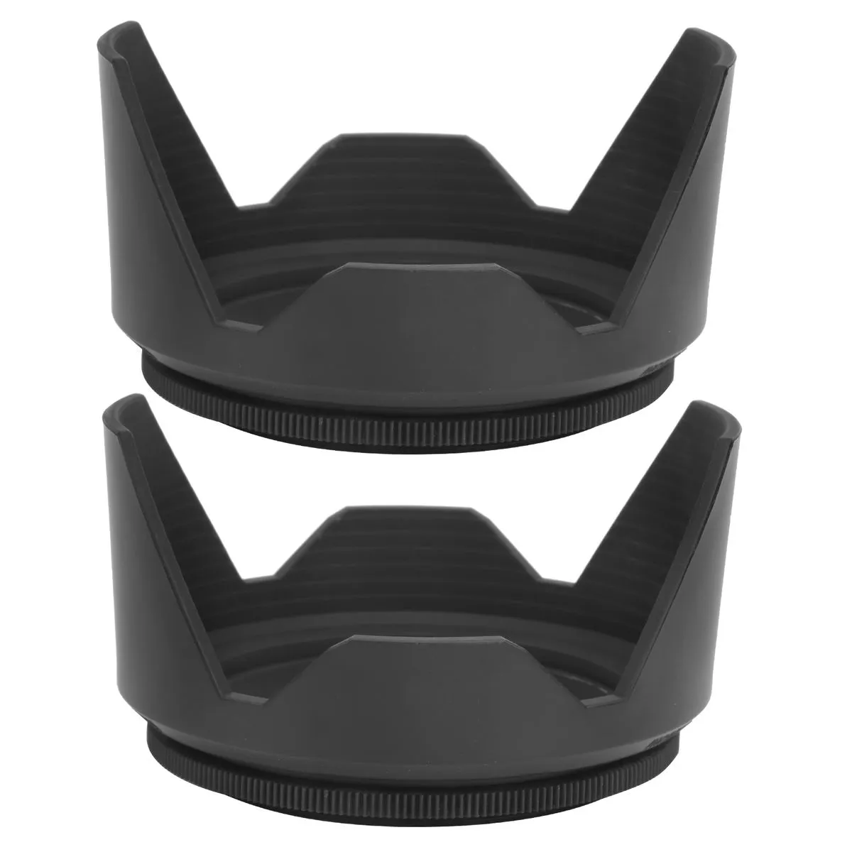 2Pieces 77mm Petal Screw Mount Hoods