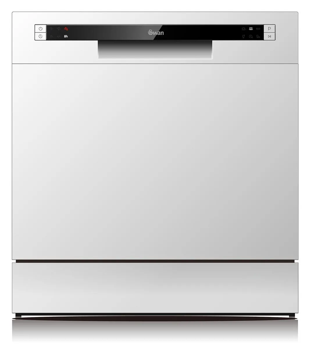 Swan 8 Place Setting Countertop Dishwasher -Washes LARGE 30cm Plates