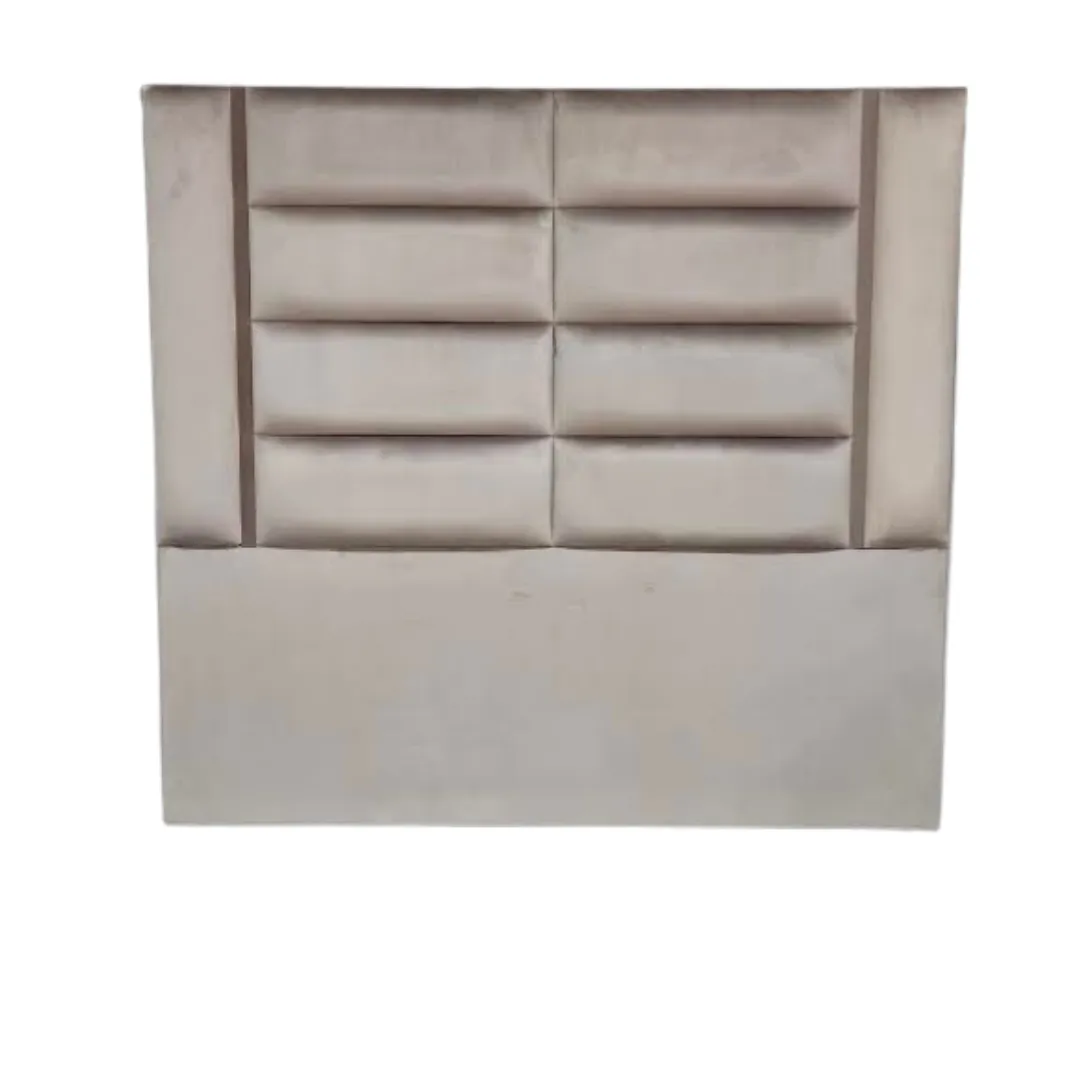 Emma Freestanding Headboard - Taupe - Double