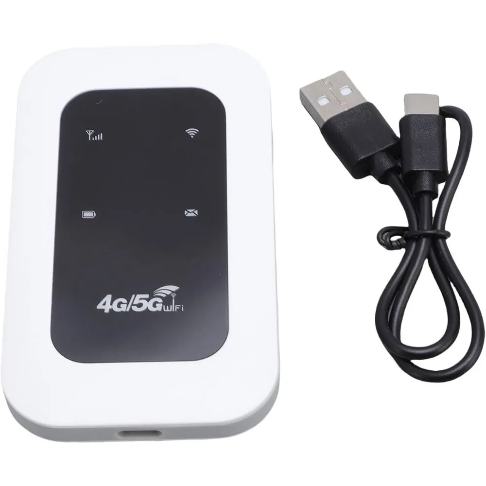 Portable WiFi Wireless Routers Mobile Hot Spot Wireless Router-White