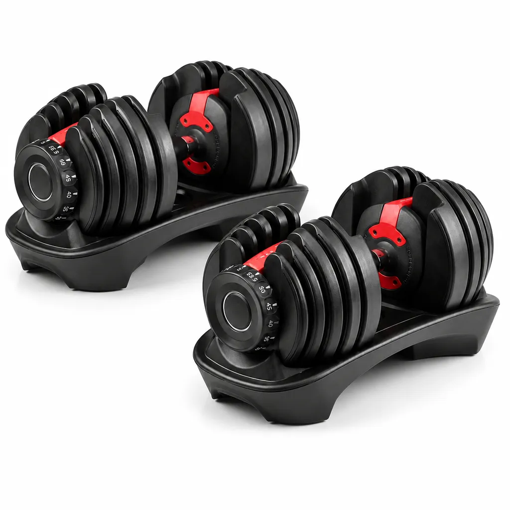 24Kg Pair of Adjustable Dumbbells