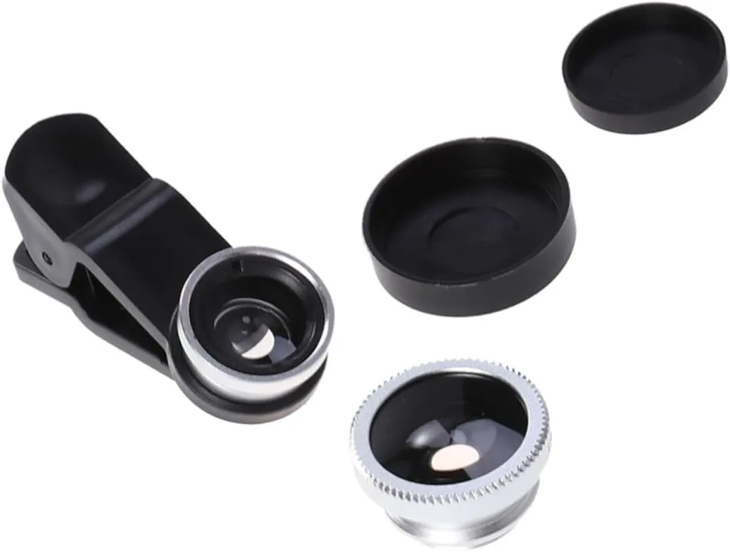Wide Angle, Macro & Fisheye Phone Camera Lenses Compatible with iPhone 6/6