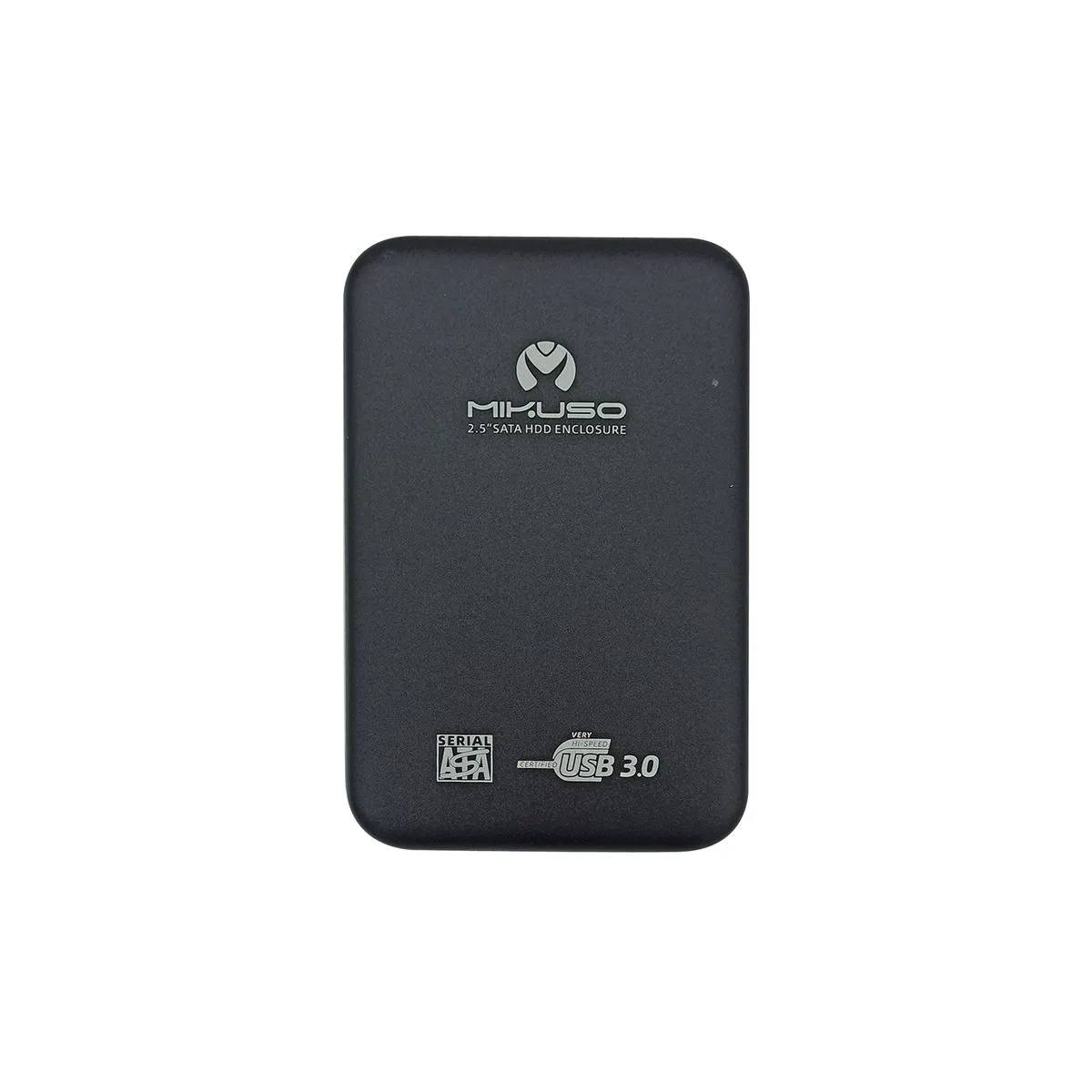Mikuso External USB 3.0 SATA HDD Enclosure 2.5" - Black