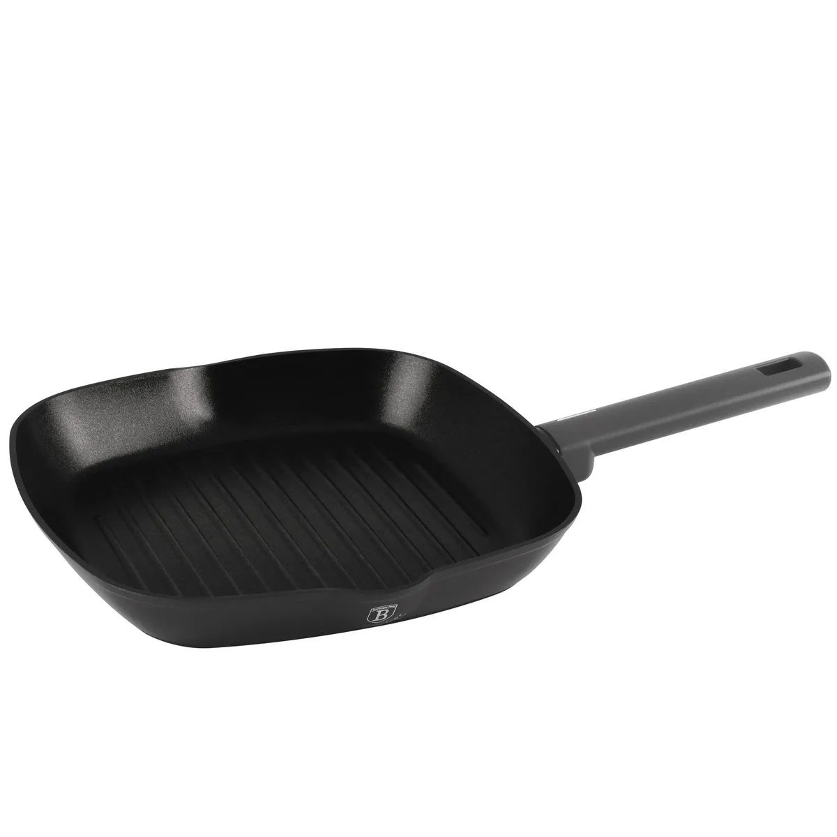 Berlinger Haus 28cm Non Stick Titan Pro Coating Grill Pan - Black