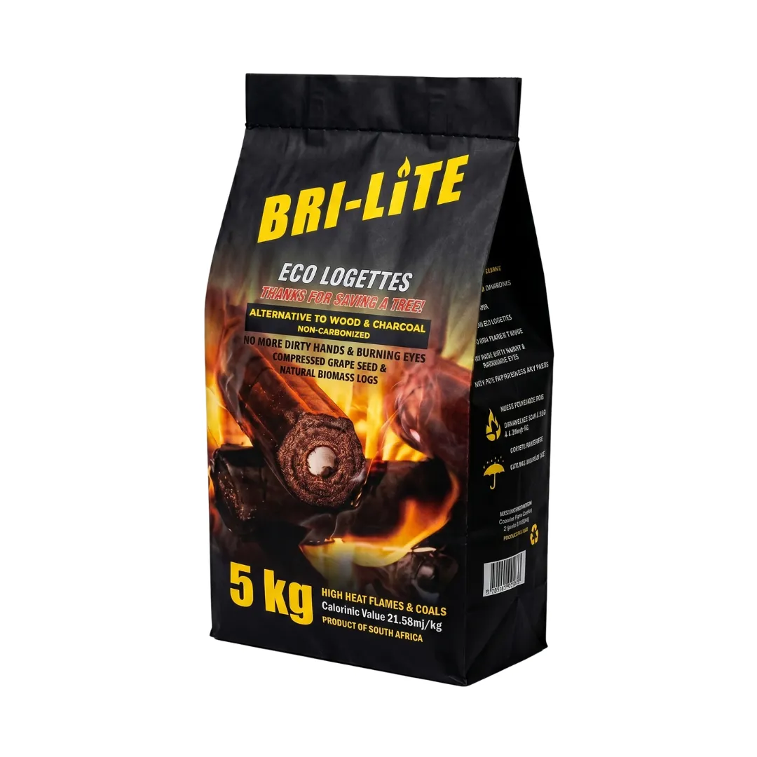 Eco Fire and Braai 5Kg Bag Logettes