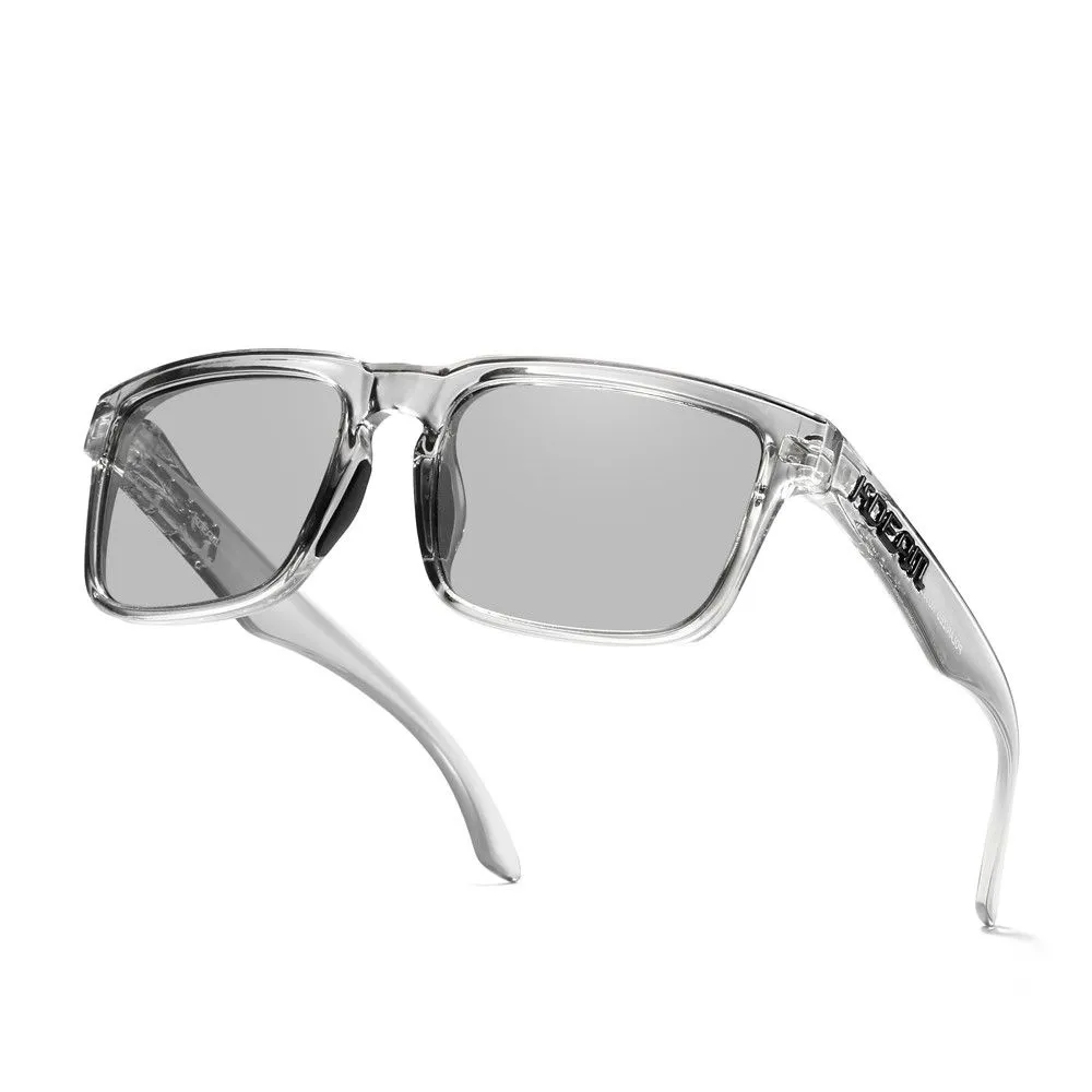 KDEAM Photocromic Lens Transparent Grey Sunglasses C50