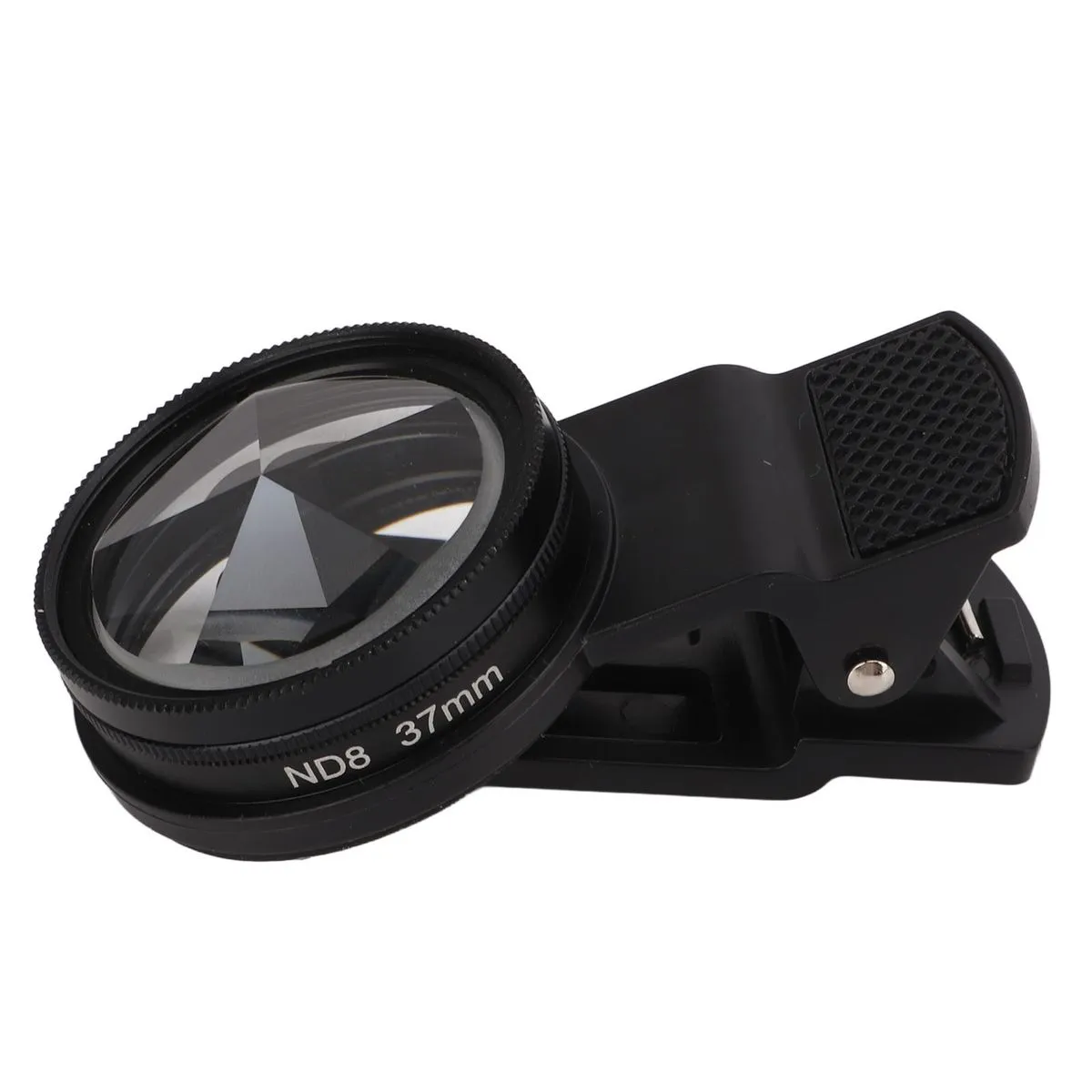 Glass Prism Detachable Clip-On Lens for Mobile Phone Cameras
