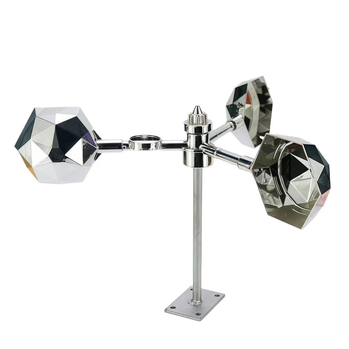 Rooftop Bird Repeller - Wind-Powered Reflective Bird Deterrent