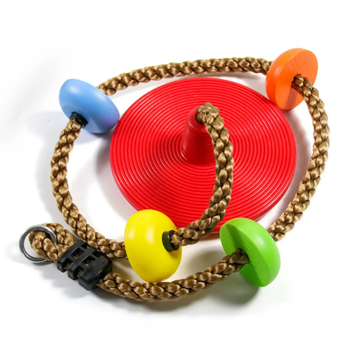 1 Pcs The Swing Climbing Rope With Platforms Kid Swing Wobble Toys Climber