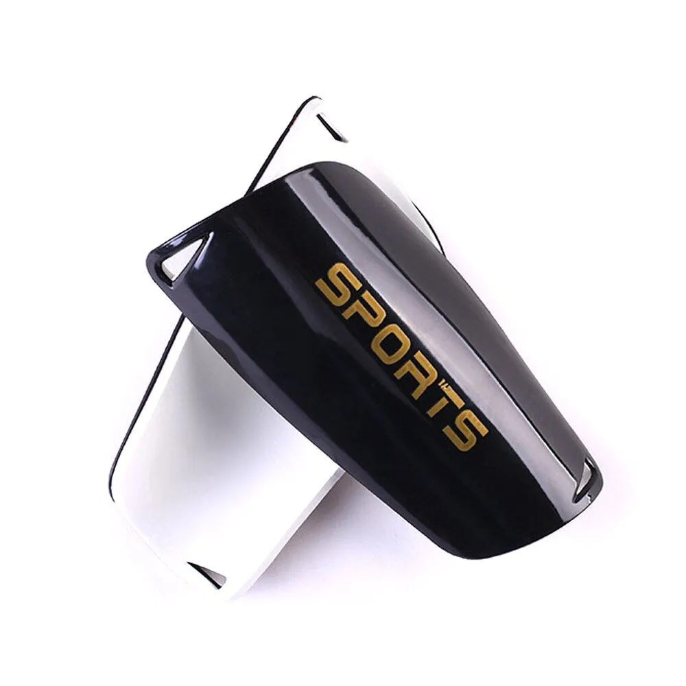 Grip Soccer Shin Guards (Pro) Black (Senior) - Black