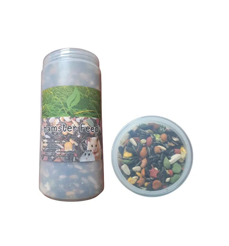 Premium Hamster Feed Seed Mix with Protein Pellets & Nuts - Complete 500g