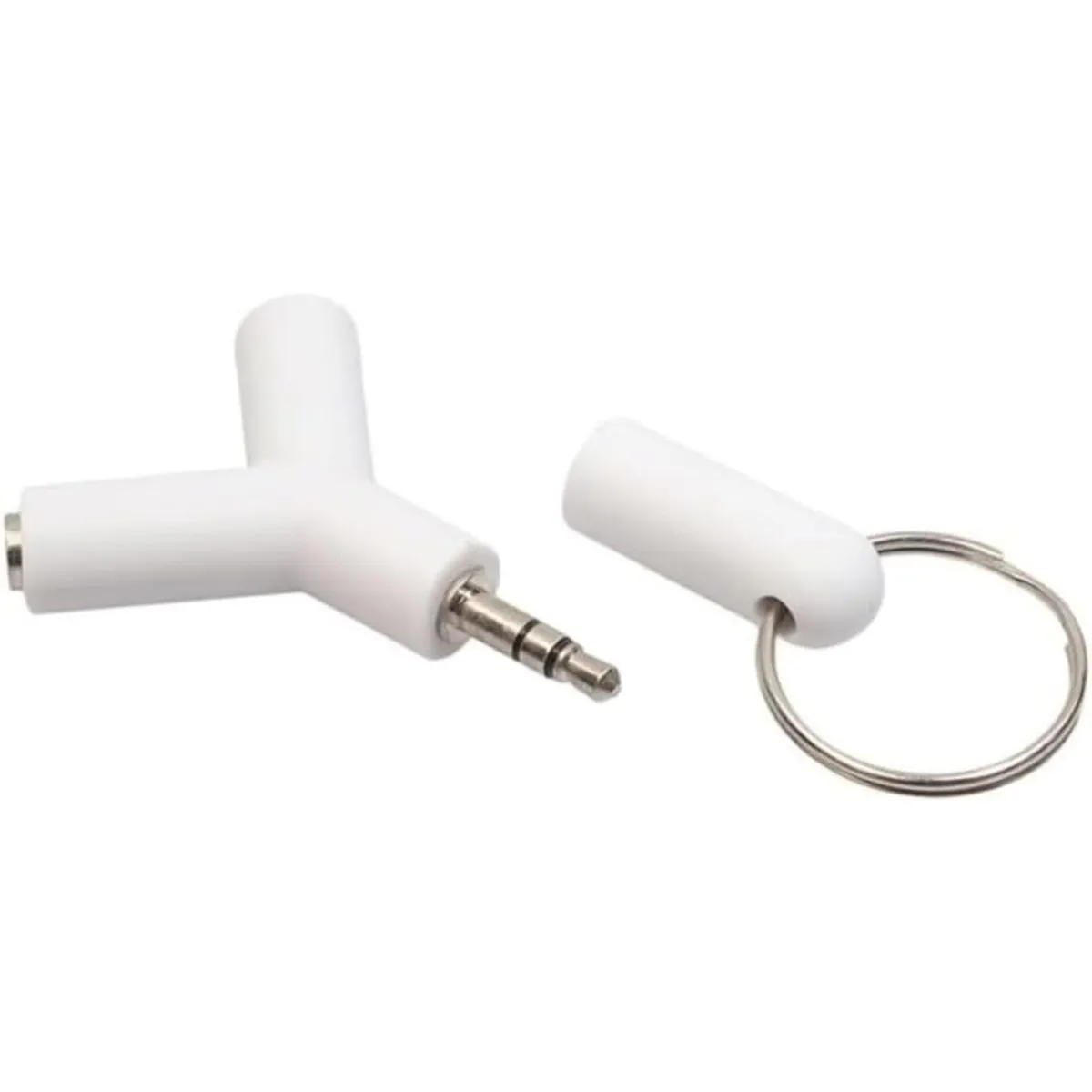 Y-shaped Jack Wire Stereo Headphone Splitter Adapter for Media Players