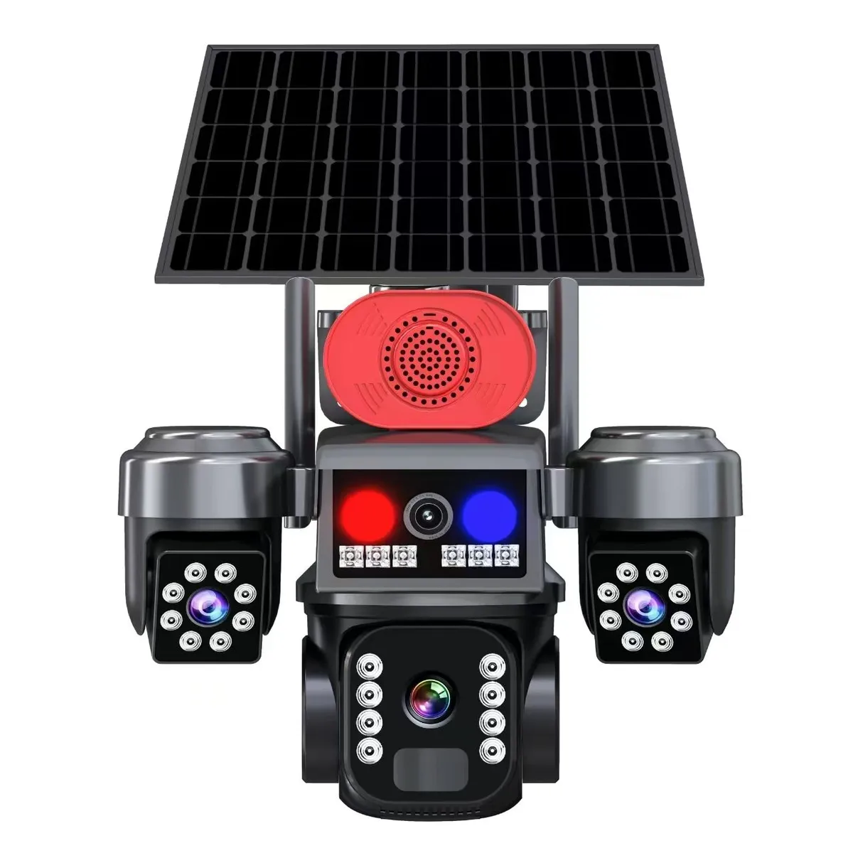 Outdoor Solar-Powered Camera With Wireless Night Vision