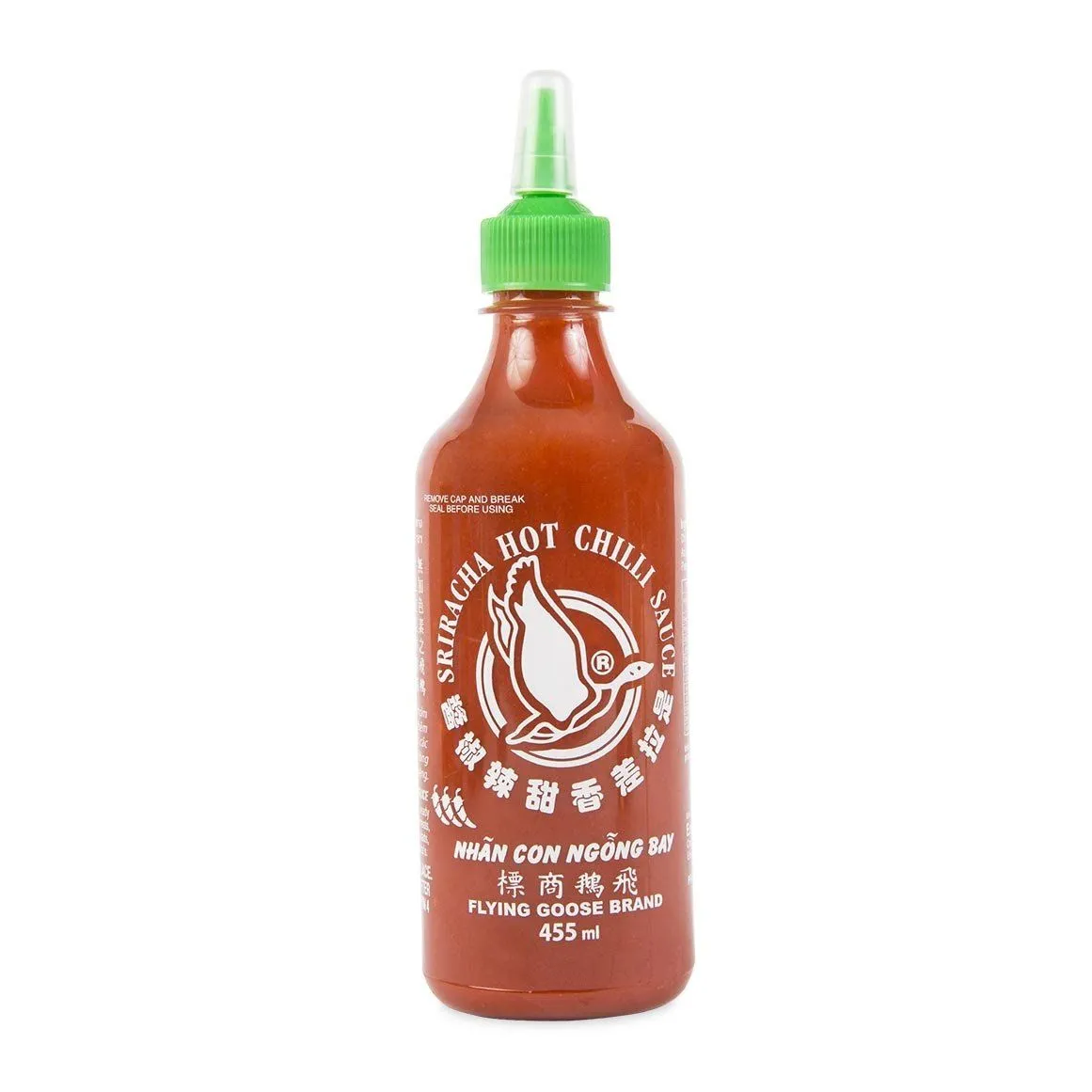 Flying Goose Sriracha Original Hot (4 x 455ml) (MSG FREE) (Halaal)