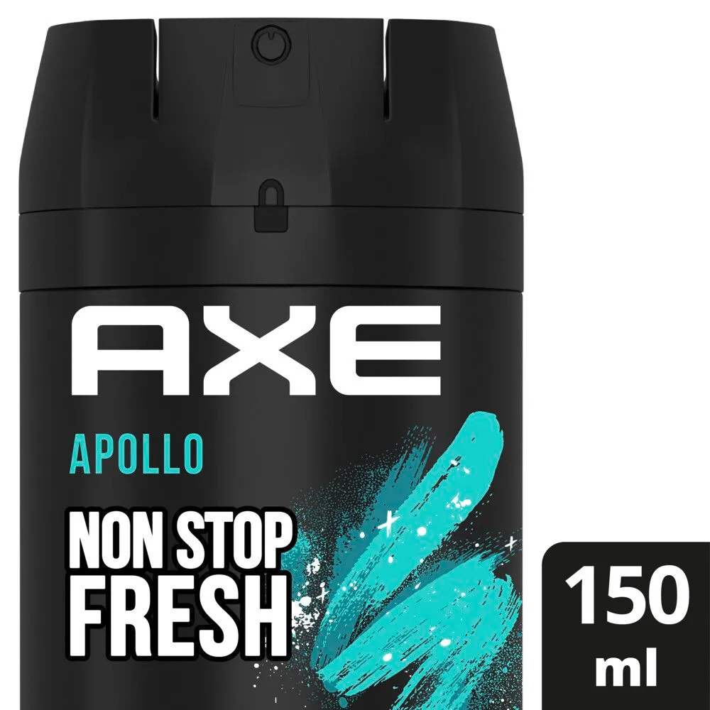 AXE Apollo Aerosol Deodorant Body Spray 150ml
