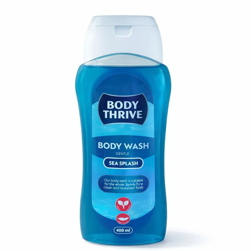 Body Thrive Body Wash 400ml - Blue