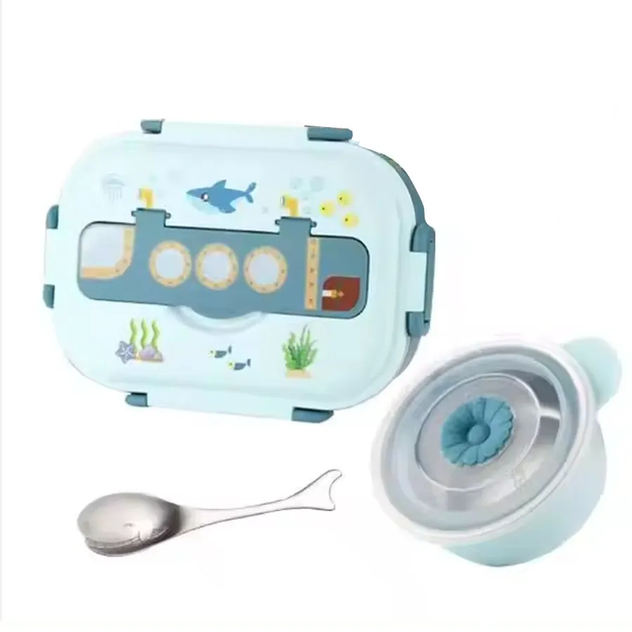 Seaworld Insulated Kids Lunch Box - Blue