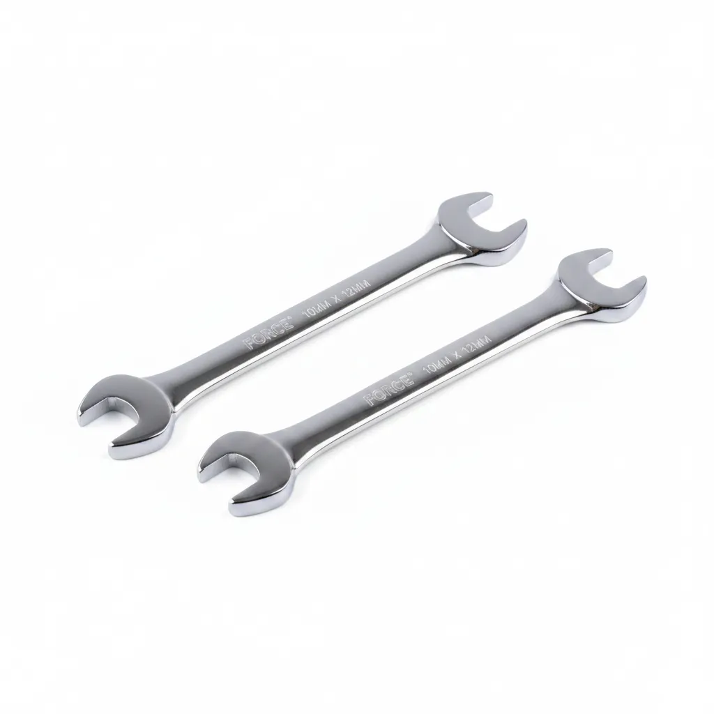 Force 10mm x 12mm Flare Nut Wrench for Automotive and Plumbing - 2 Pack