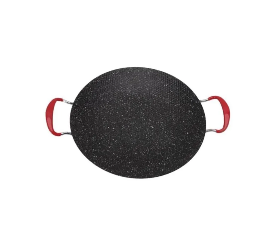 Cast Iron Griddle Pan Non-Stick Grill