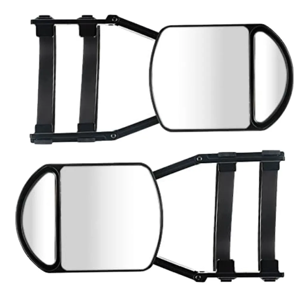 Automotive Rearview Adjustable Extension Mirror 2 Pieces ( 16cm )