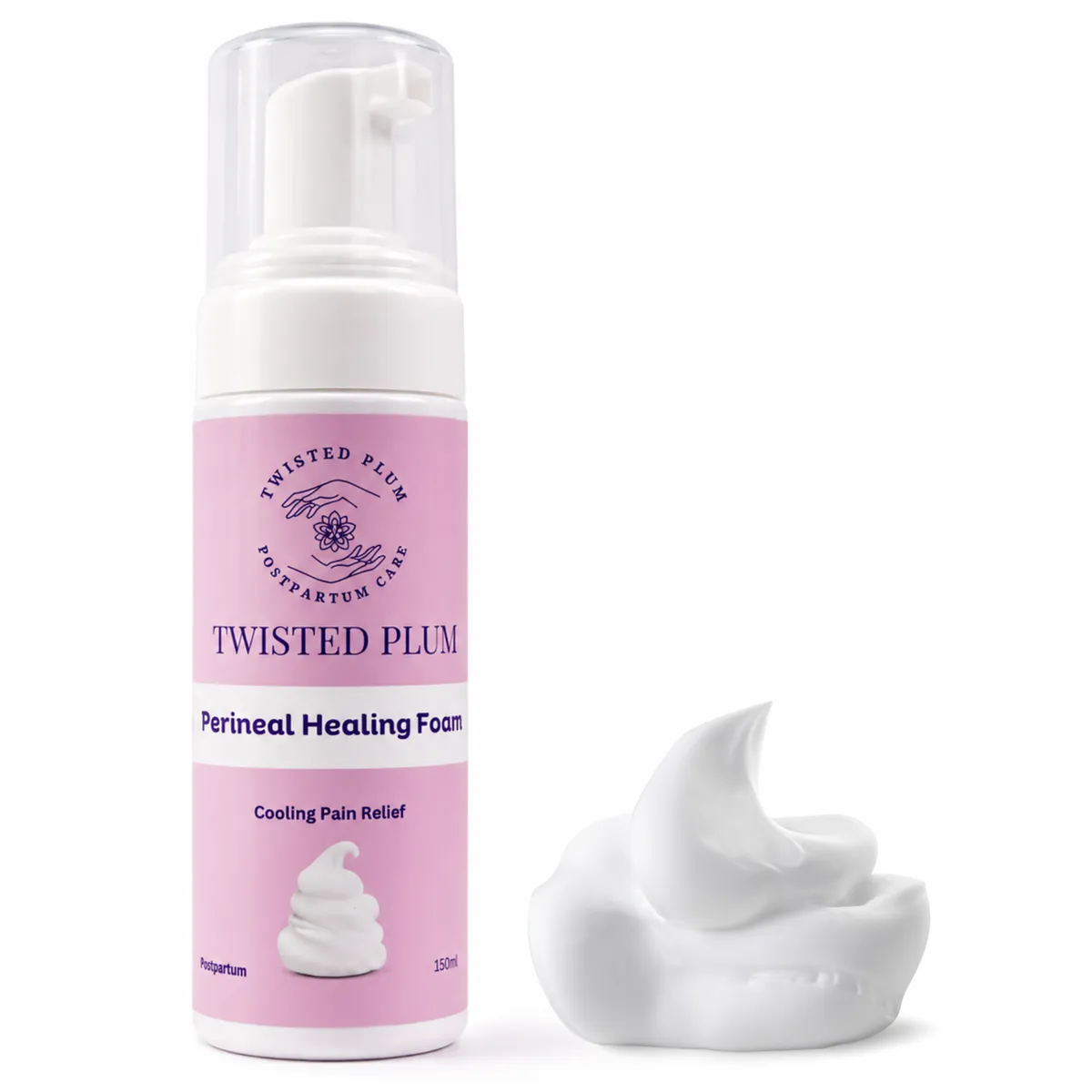 Twisted Plum Perineal Healing Foam for Postpartum