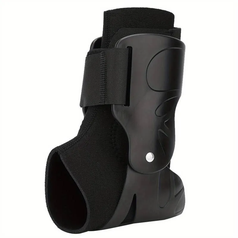 Ankle Support Brace Compression Breathable Foot Elastic Guard Strap Black