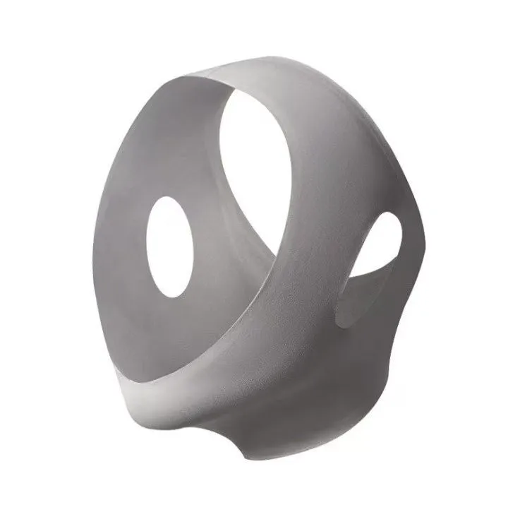 Small Face Bandage Sculpting Mask - Elegant Gray