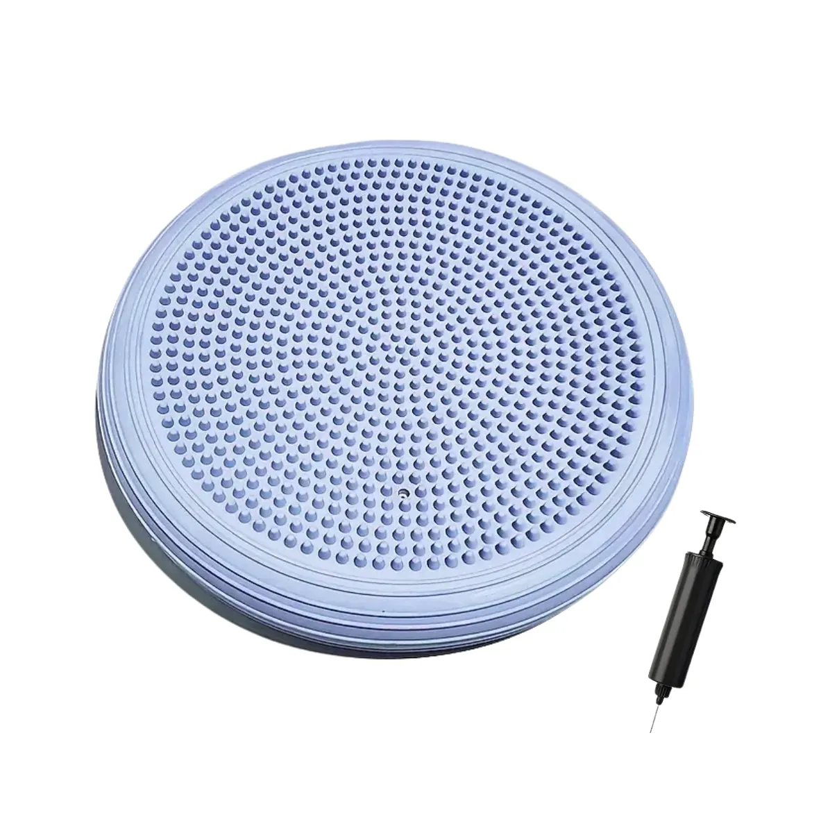 Inflatable Core Trainer & Balance Pad with Pump - Blue