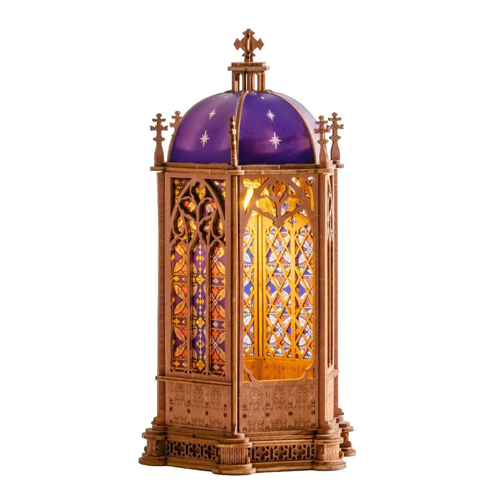 Robotime Rolife Starry Dome Cathedral 3D Wooden Puzzle (118 Pieces)