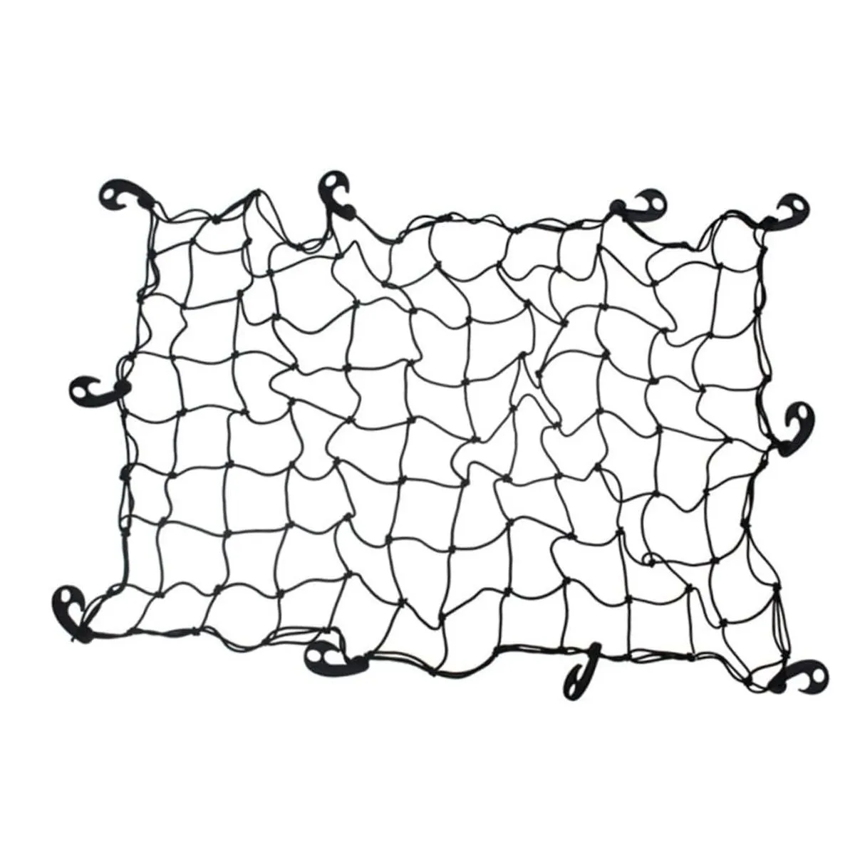 Vehicle Luggage Net Heavy Duty Cargo Net Black Mesh Cargo Net Roof Rack Net - 80*120cm
