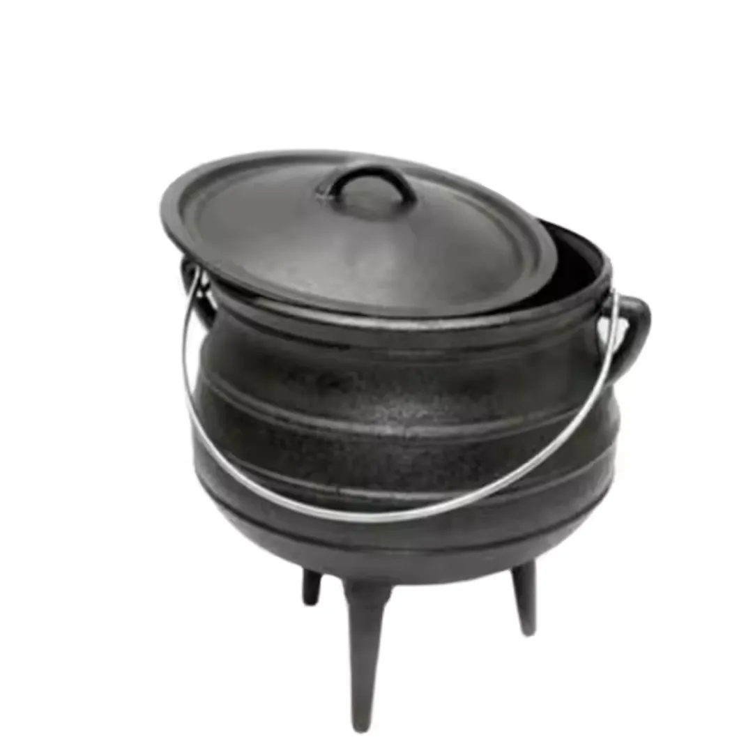 Traditional 3-Legged Pot for Outdoor Cooking & Braais