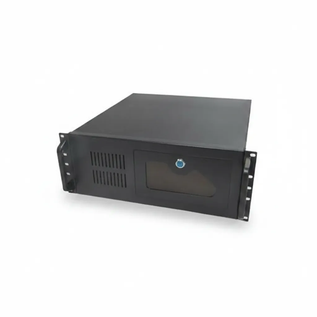 4U Rack Mount Case - Lockable Server Chassis, No PSU