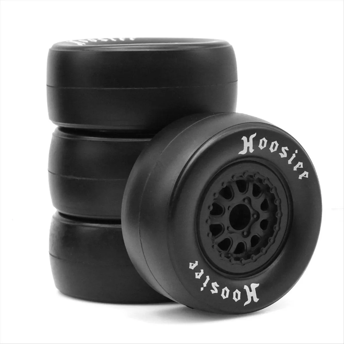 Rubber Rc Tyres & Wheel Rims Hex for 1 10 on Road 4Wd Racing Rc Car