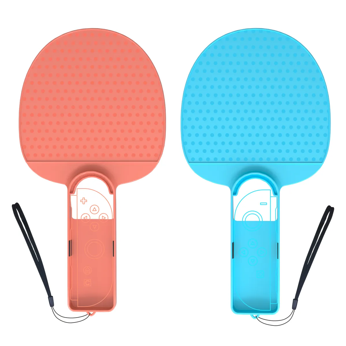 Compatible SWITCH2 Motion Sensor Sports Set Table Tennis Bat (2 Pieces)