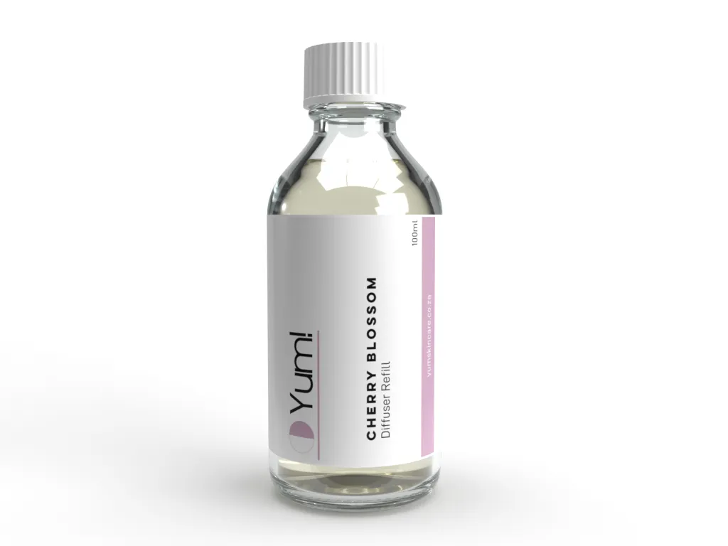 Floral Cherry Blossom Diffuser Refill Oil By Yum! Fragrances