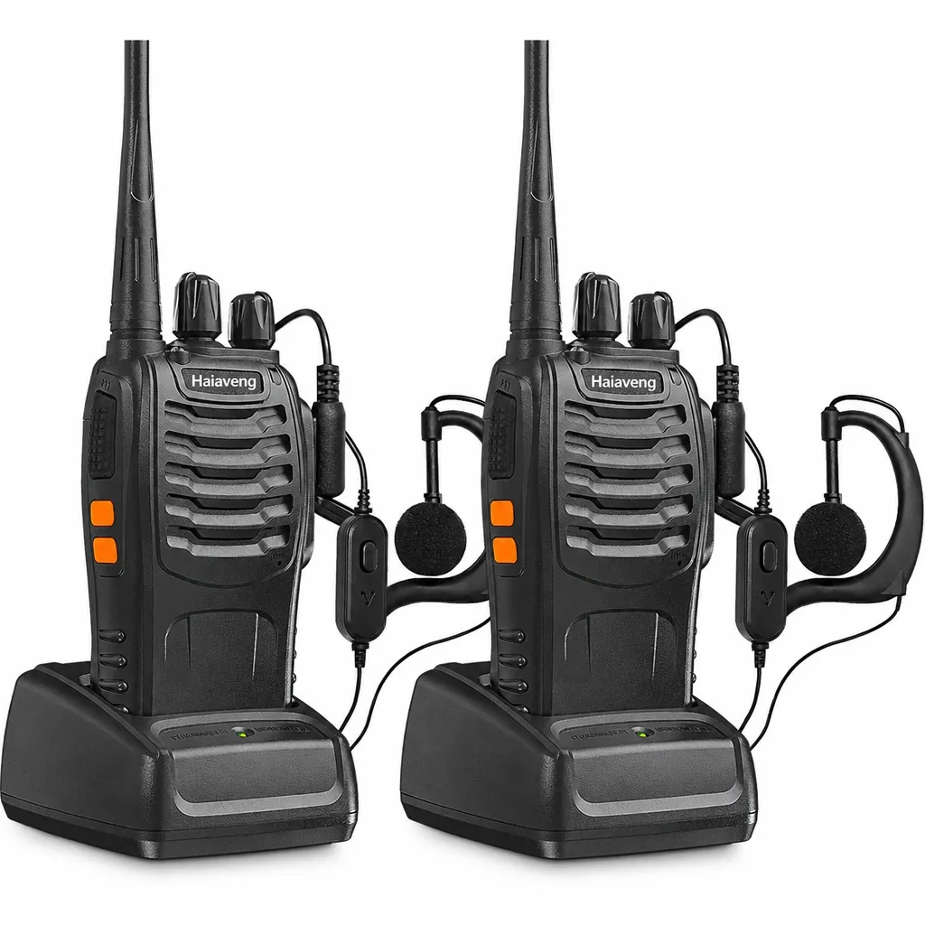 Walkie Talkies for Adults 16 Channels Long Range Rechargeable - 2 Pack