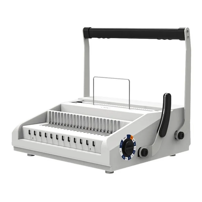 Deli Multifunction Manual Binding Machine 20-Sheet Punch & 280-Sheet Bind