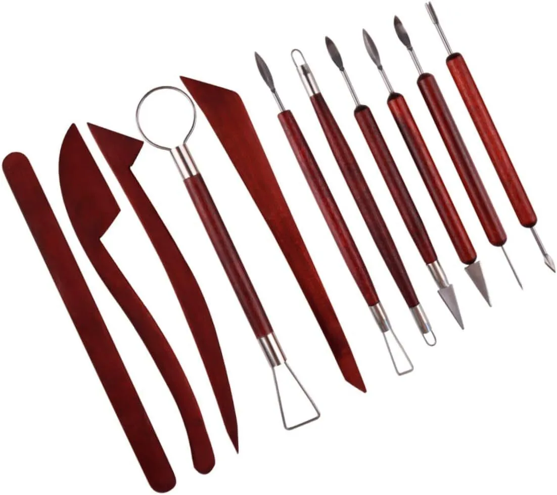 1 Set Ceramic Clay Sculpting Polymer Clay Cutters Pottery Tools Modeling