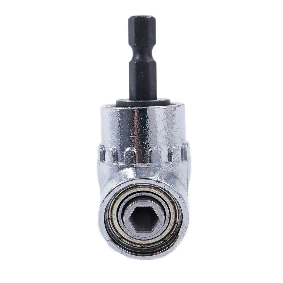 105 Degrees 1/4 Inch Extension Hex Bit Angle Driver Compatible with None