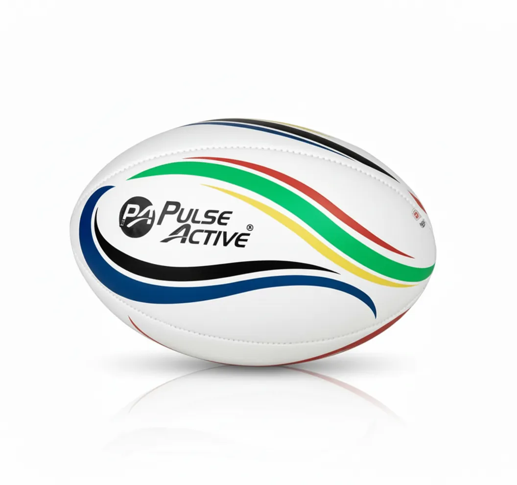 Pulse Active Size-5 Rugby Ball for Match and Training Use