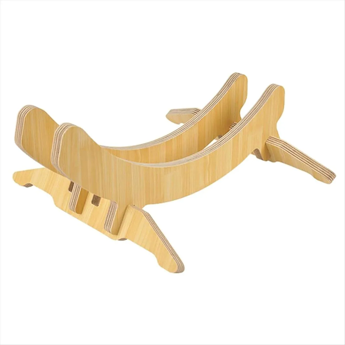 Wood Bicycle Display Rack Multi-Slot Adjustment Display Stand