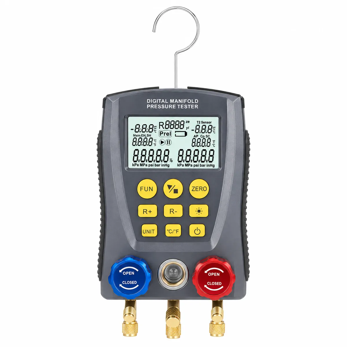 Digital Refrigeration Pressure Gauge