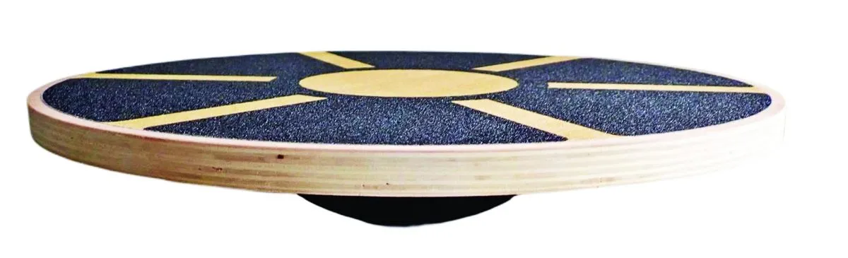 Lions Wooden Balance Board - Non-Slip Surface Exercise Fitness Workout