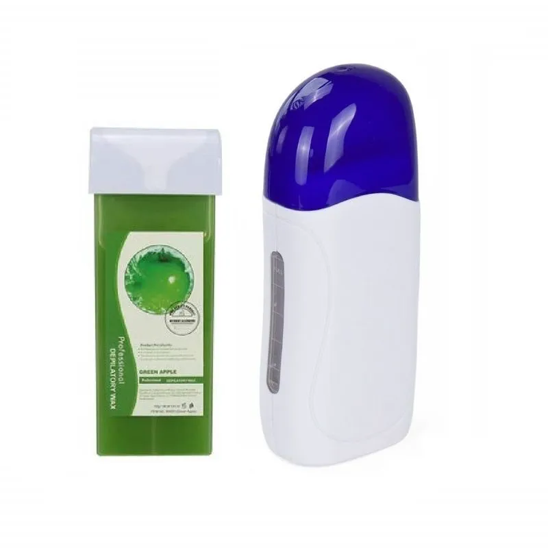 iMbali Depilatory Roller & Cartridge Warmer Waxing Kit - Apple