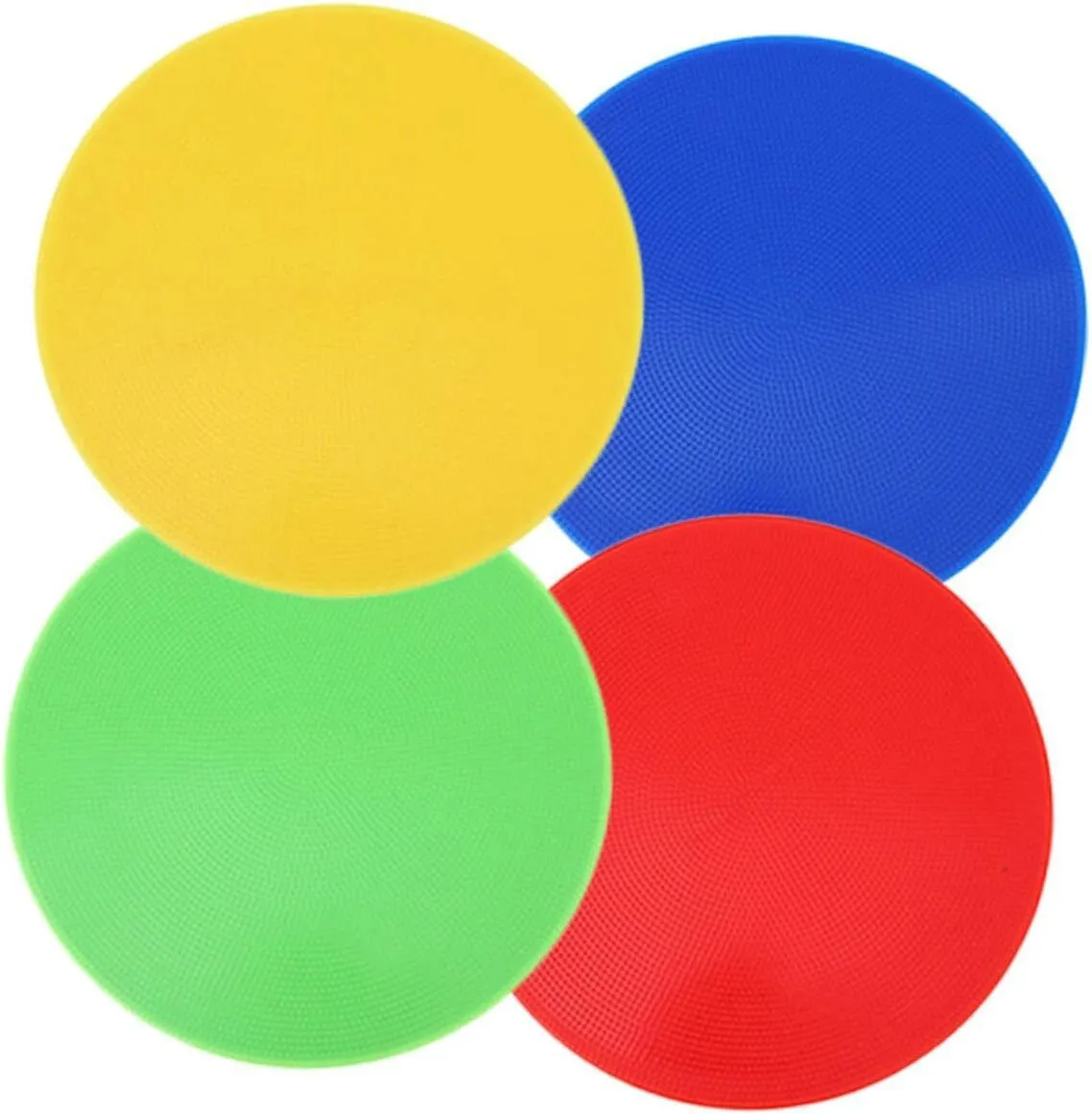 4pcs Colored Spot Markers for Classroom Multi Function Agility Sign Pads