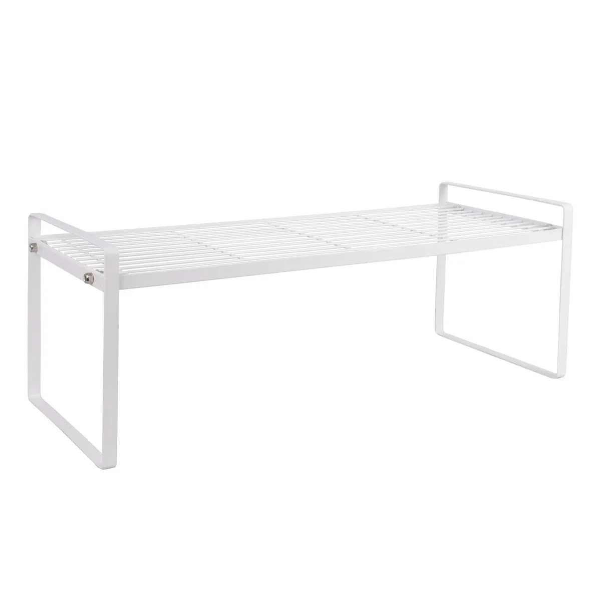 2-Tier Storage Shelf for Kitchen and Bathroom Organization