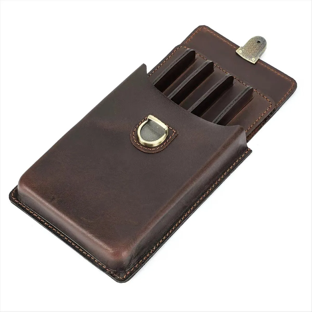 Fountain Pen Case Fountain Pencil Organizer Office Supplies 5 Slots