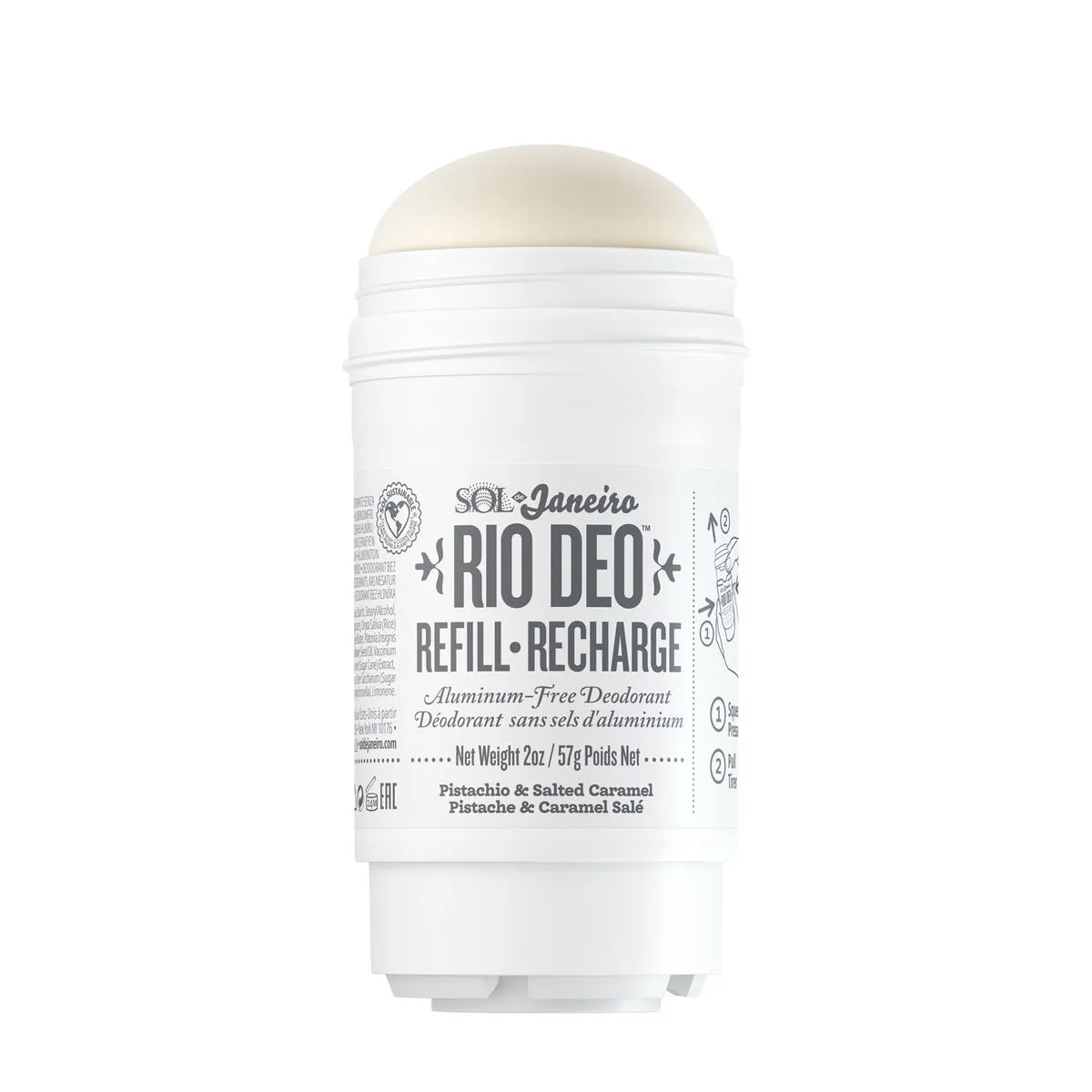 Sol de Janeiro Rio Deo Aluminum-Free Deodorant Cheirosa 62 Refill 57g